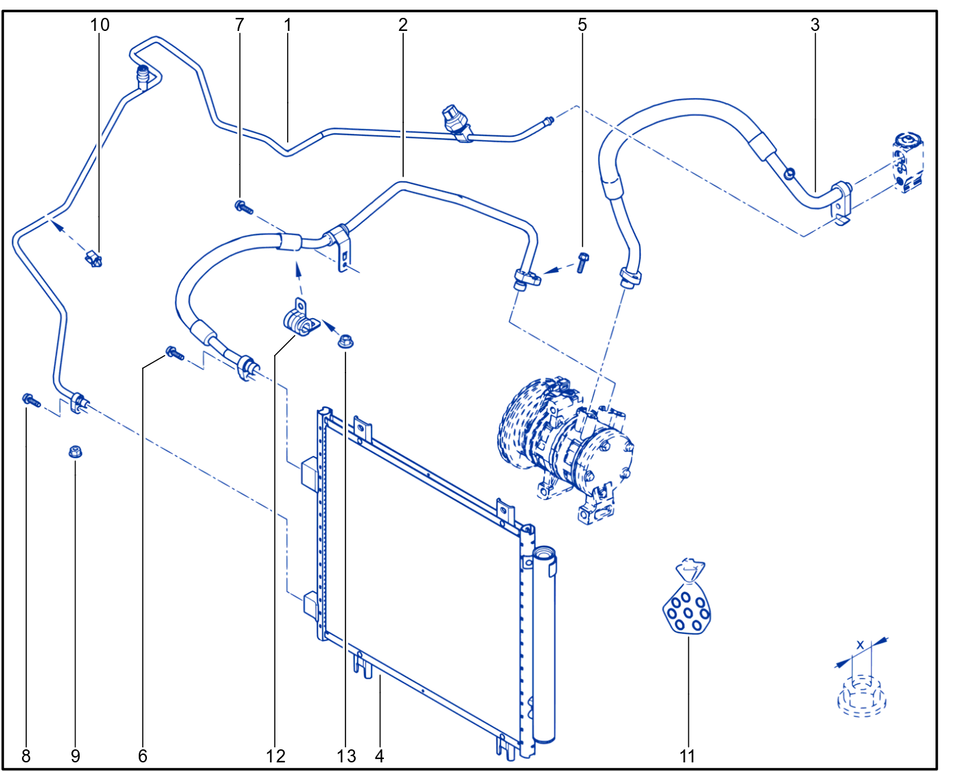 Main Air Conditioning Circuit - 01112209