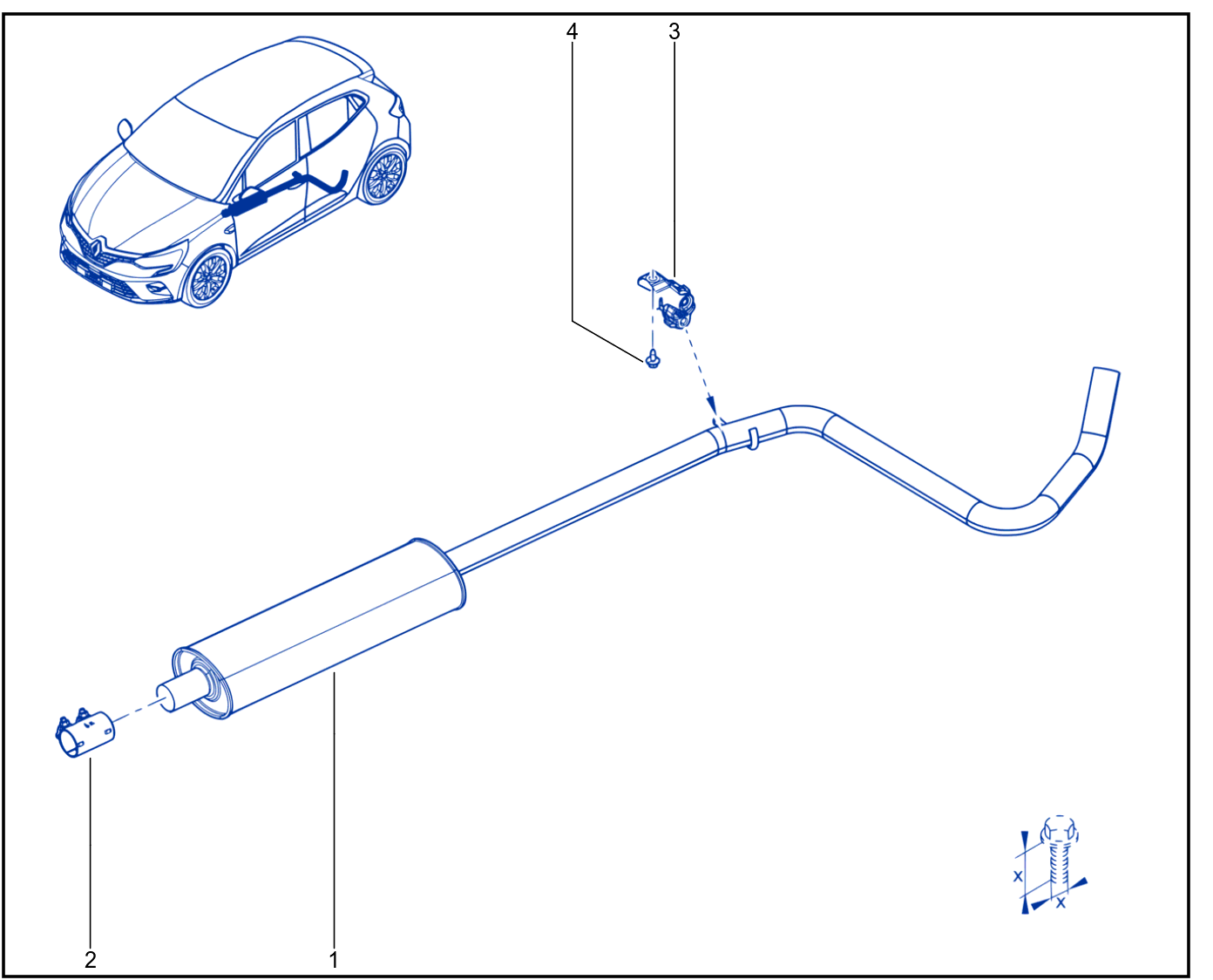 Exhaust Pipe - 01112252