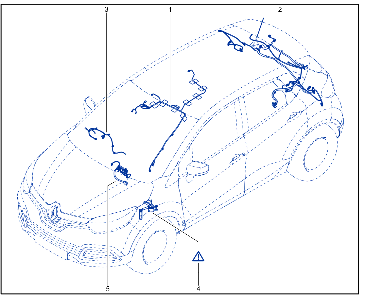 Wiring - Passenger Compartment Components - 01112296