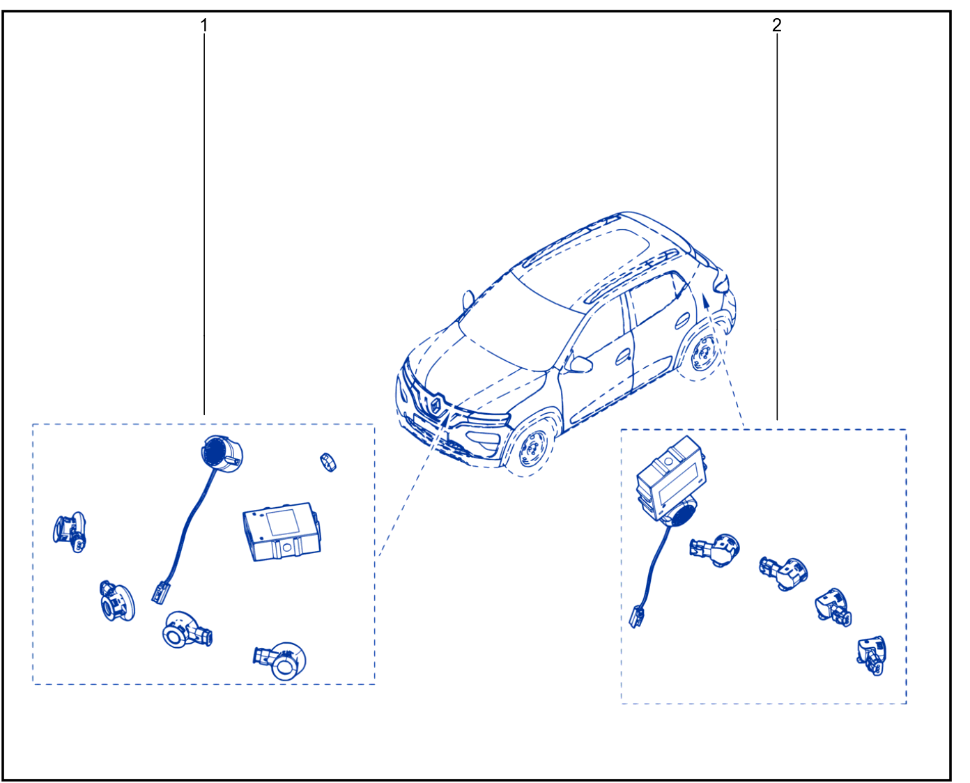Parking Distance Control - 01112343
