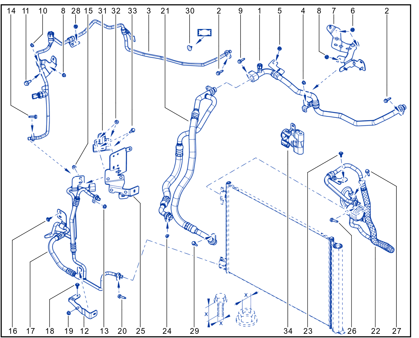 Main Air Conditioning Circuit - 01112422