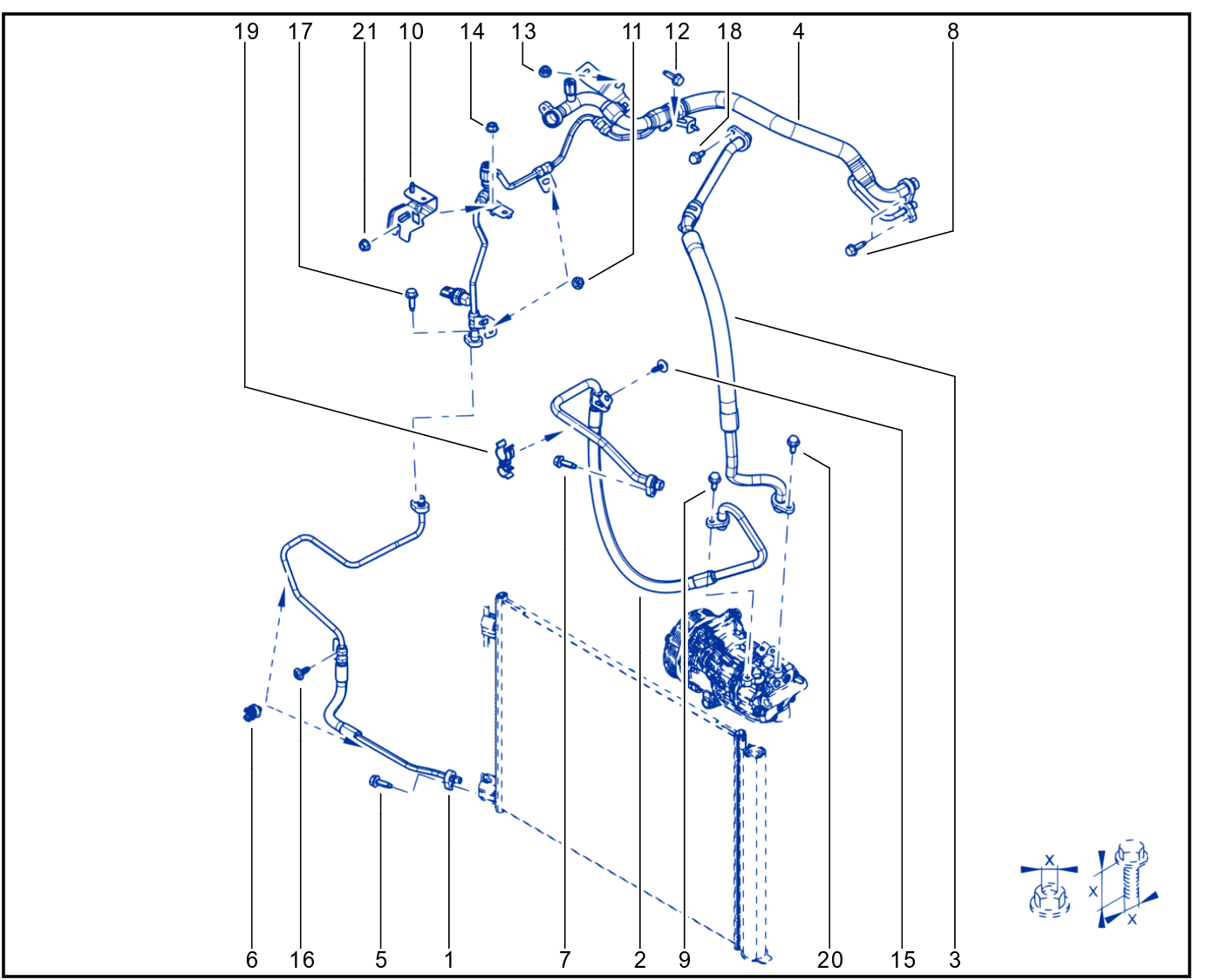 Main Air Conditioning Circuit - 01112423