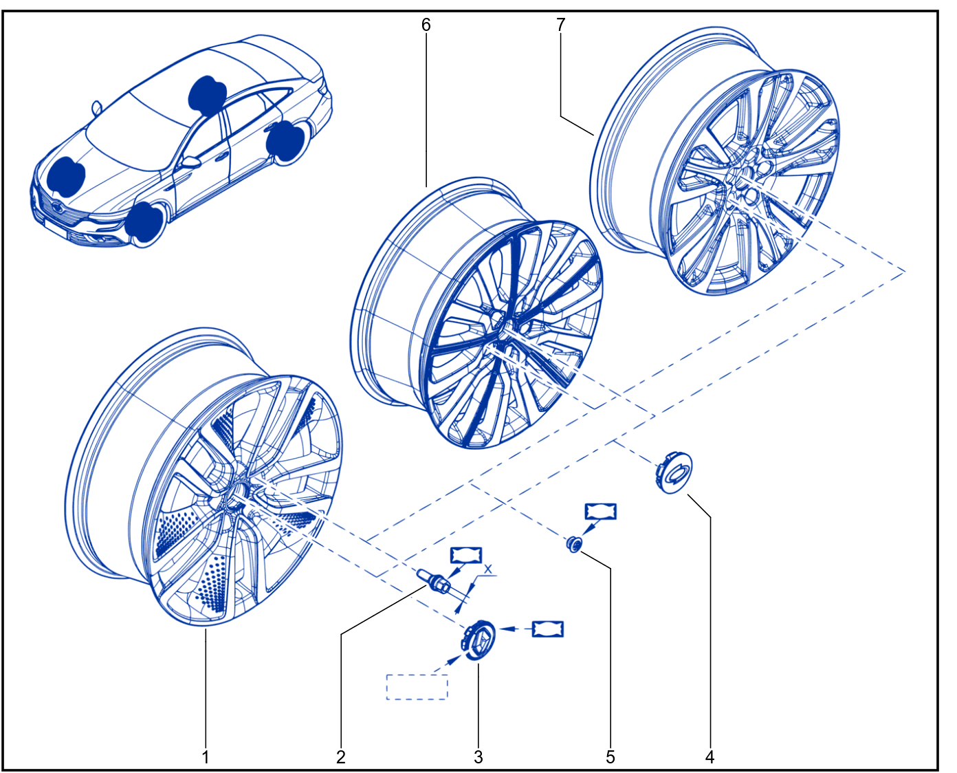 Wheel Nut - 01112497
