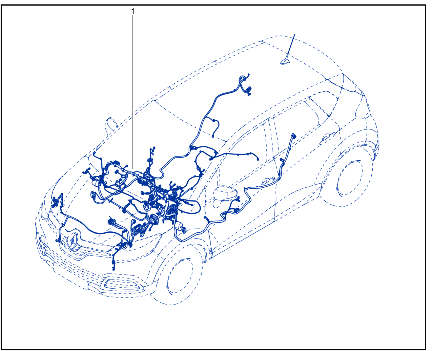 Wiring - Passenger Compartment Components - 01112572