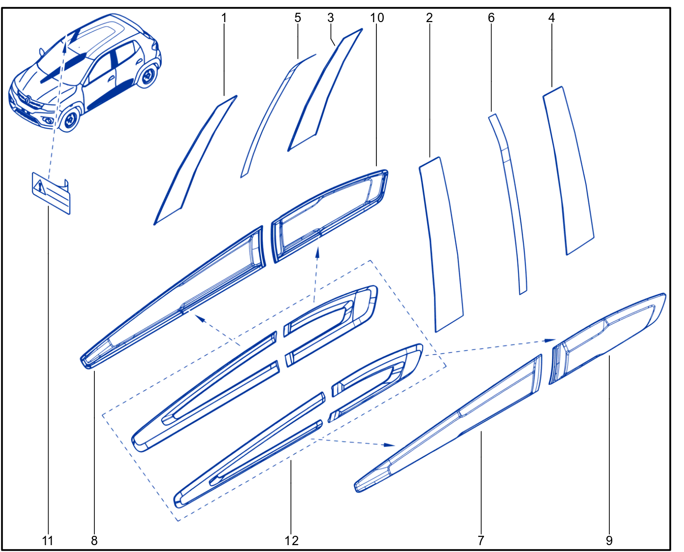 Protection Strip - Trim - 01112581