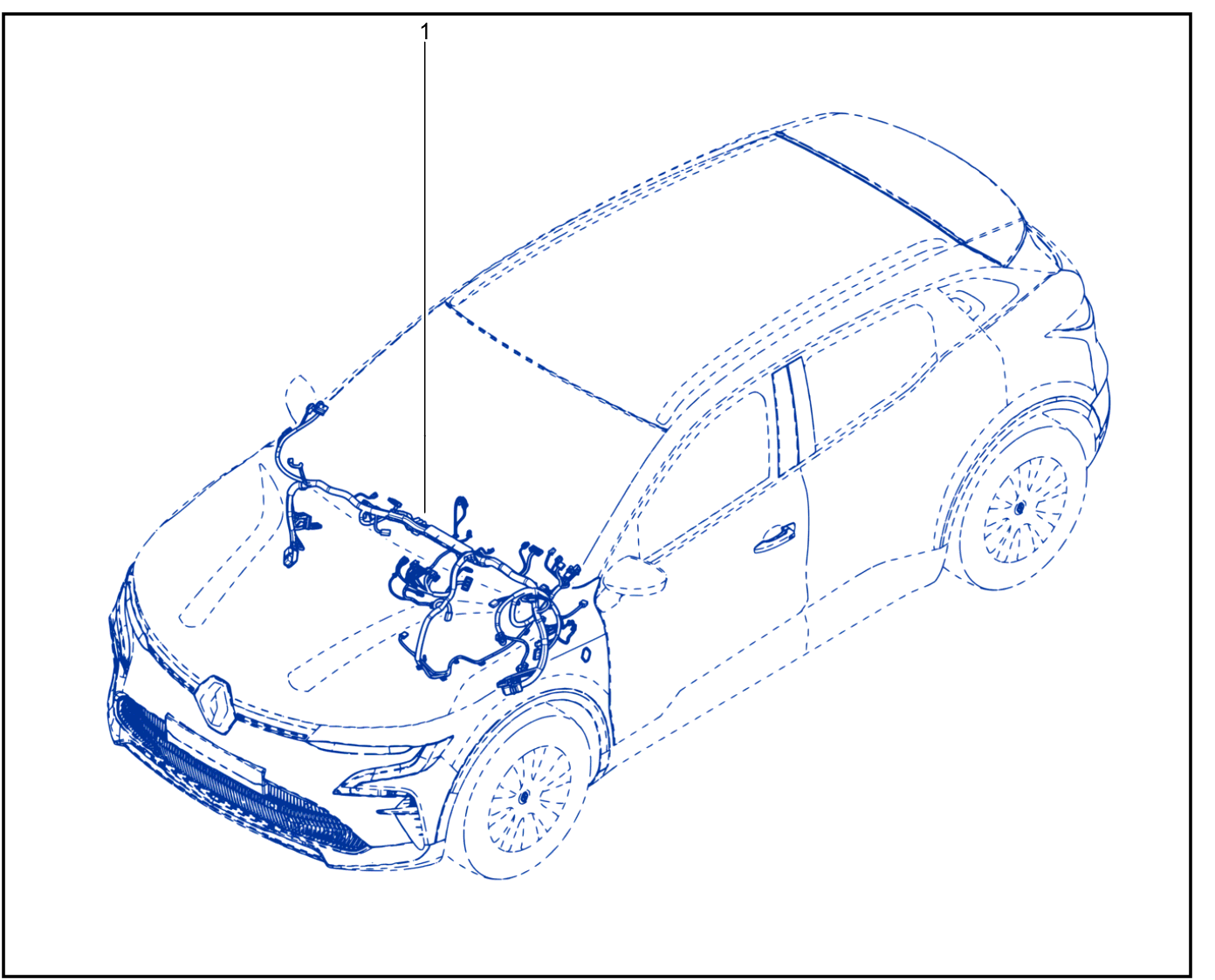 Wiring - Passenger Compartment Components - 01112694