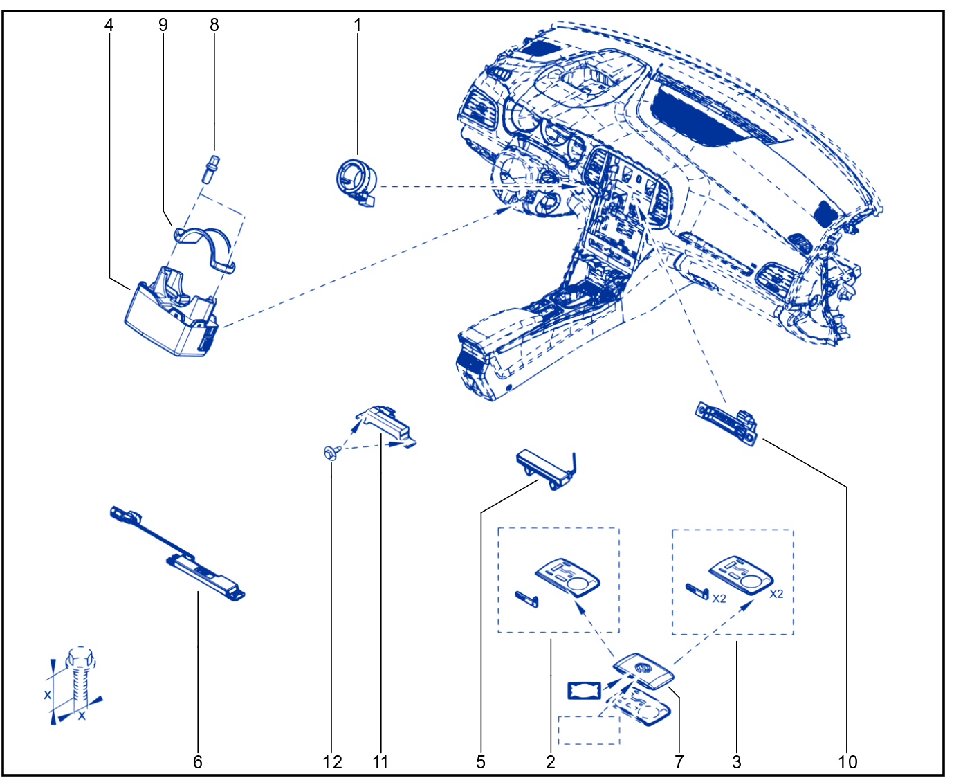 Engine Immobiliser System - Keys - Cards - 01112918