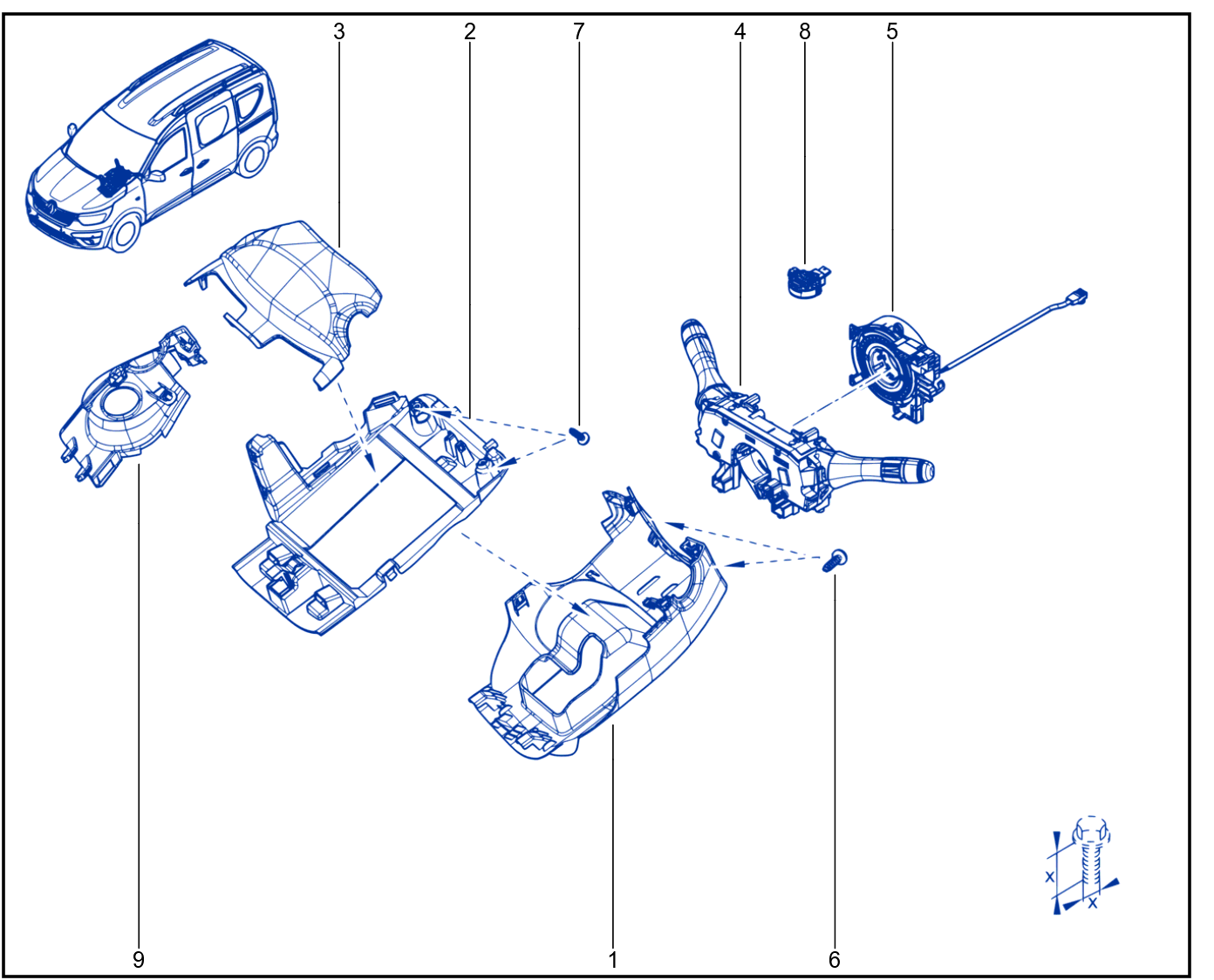 Steering Wheel Control - 01113055