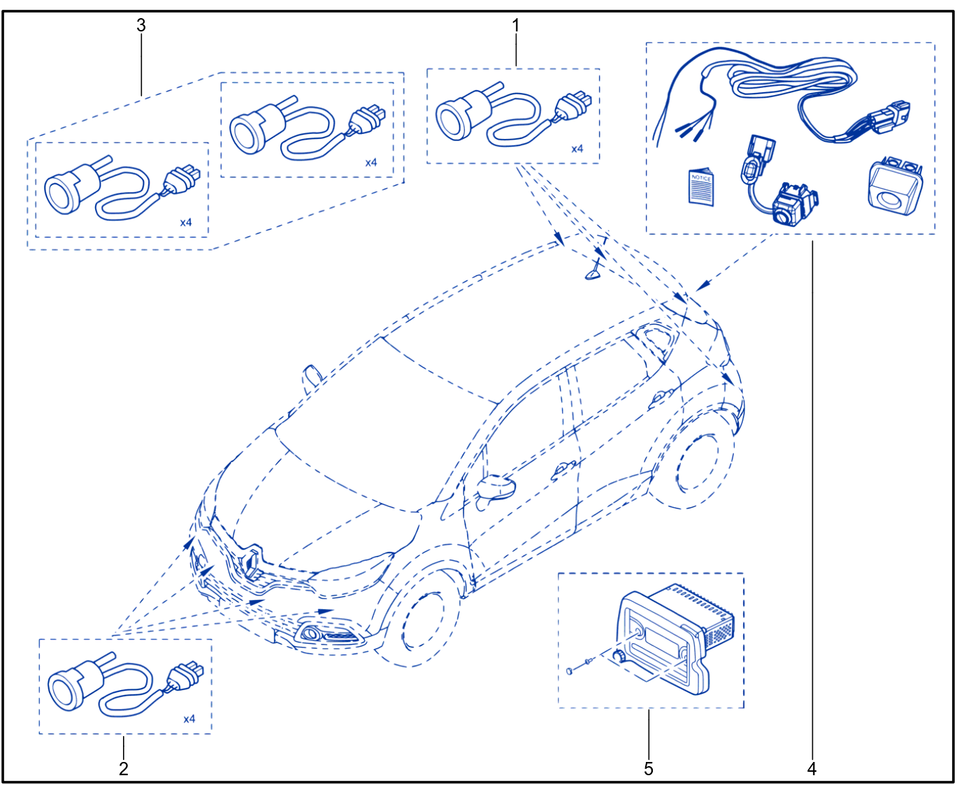 Parking Distance Control - 01113138