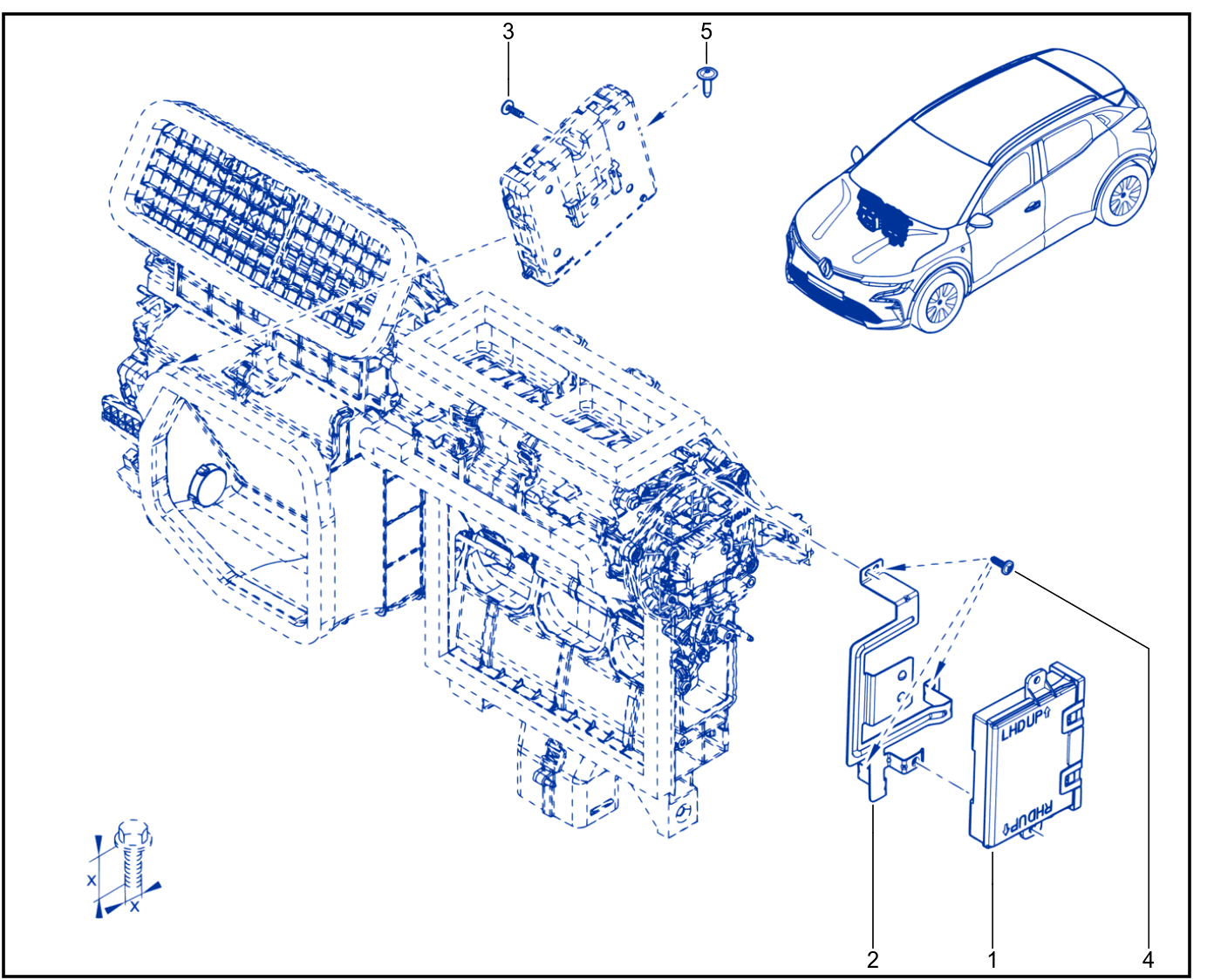 Heating Control - Air Conditioning - 01113182