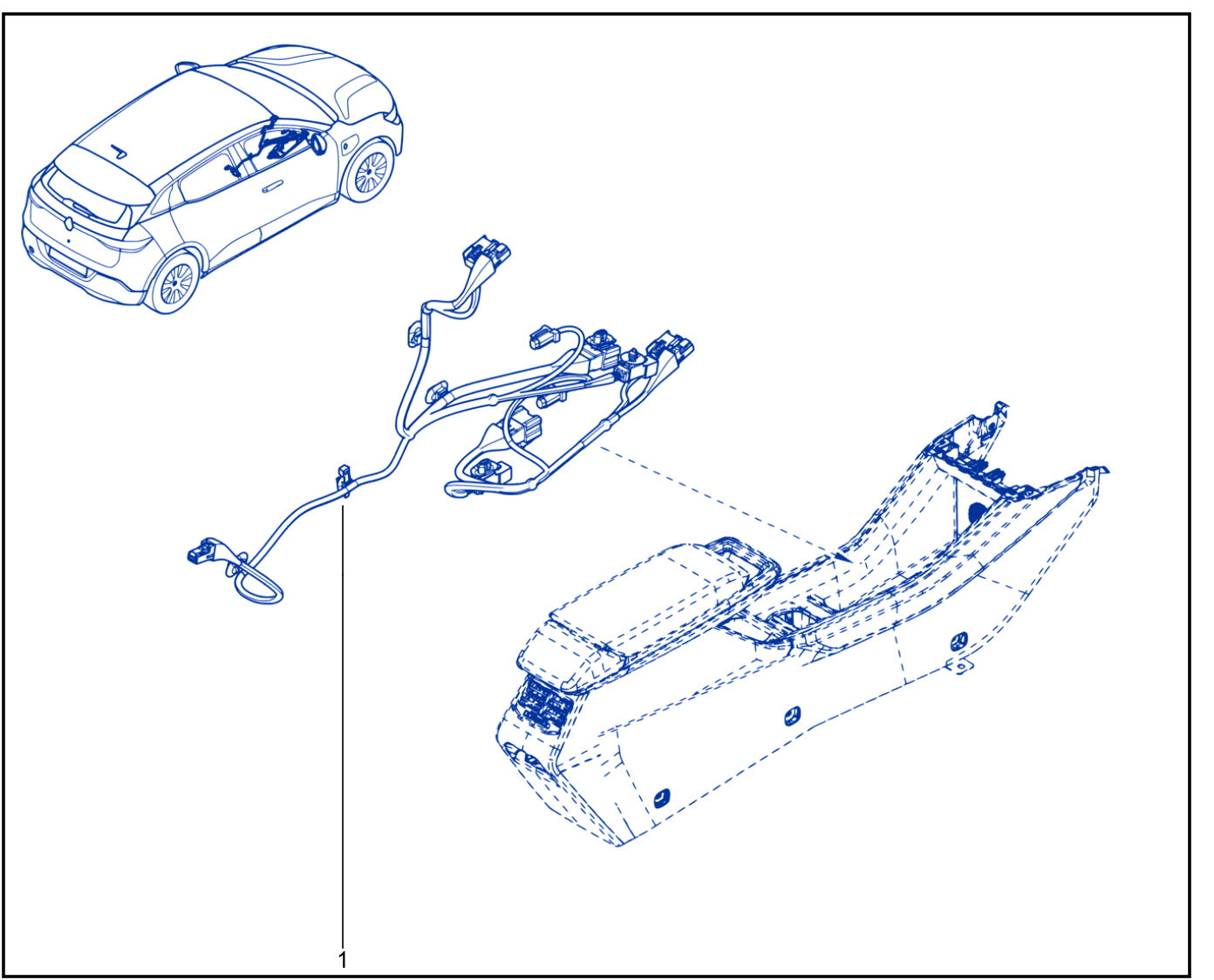 Wiring - Passenger Compartment Components - 01113437