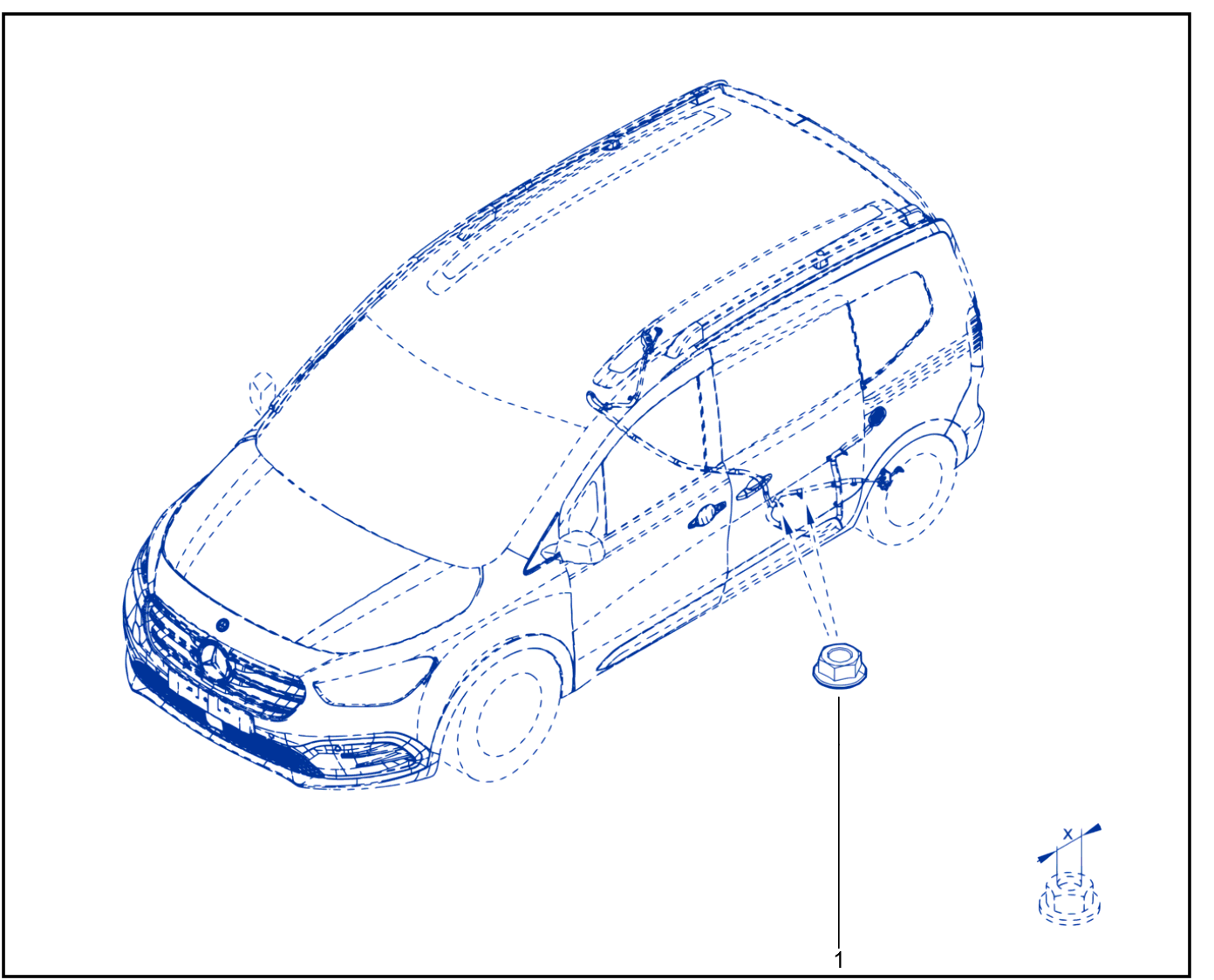 Wiring - Front End Panel Components - 01113839
