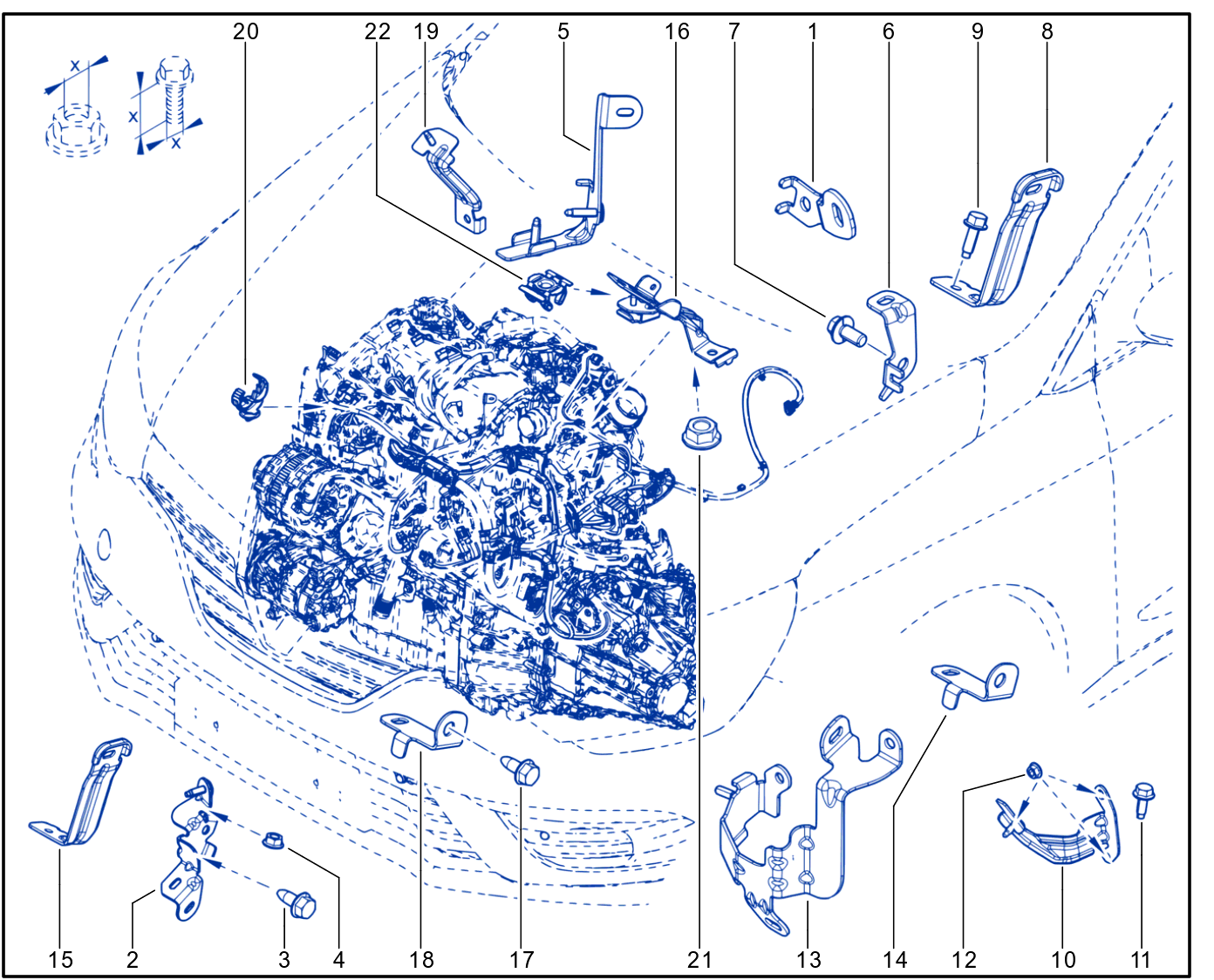 Wiring - Engine Components - 01113911