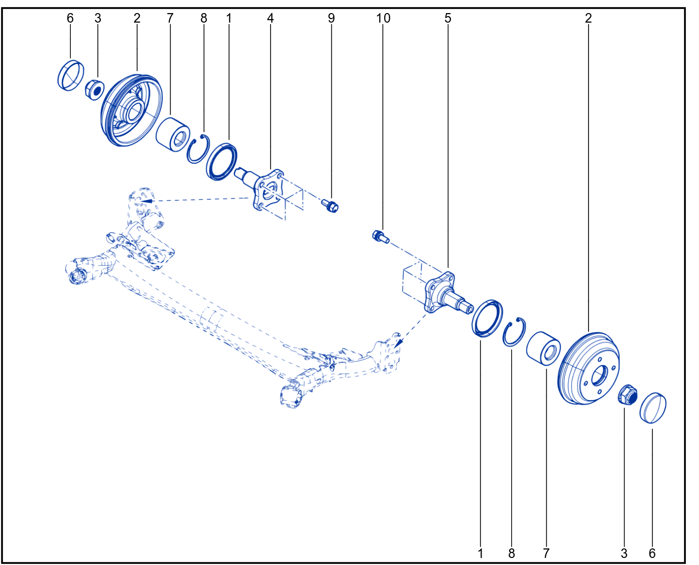 Rear Axle Component - 01113915