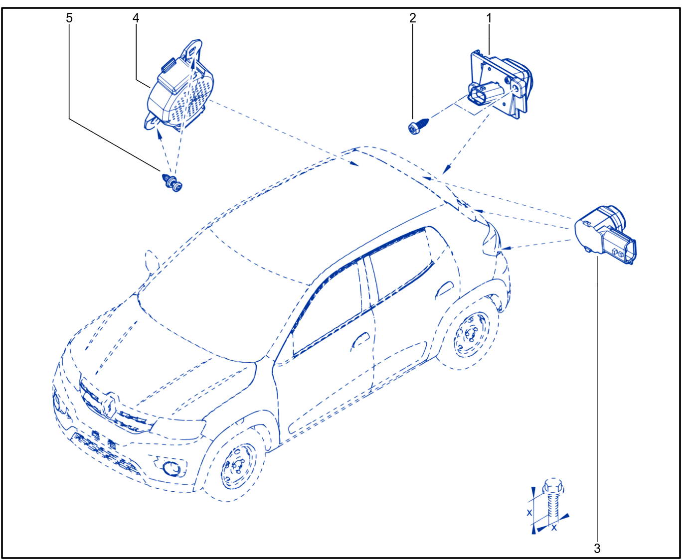 Parking Distance Control - 01114074