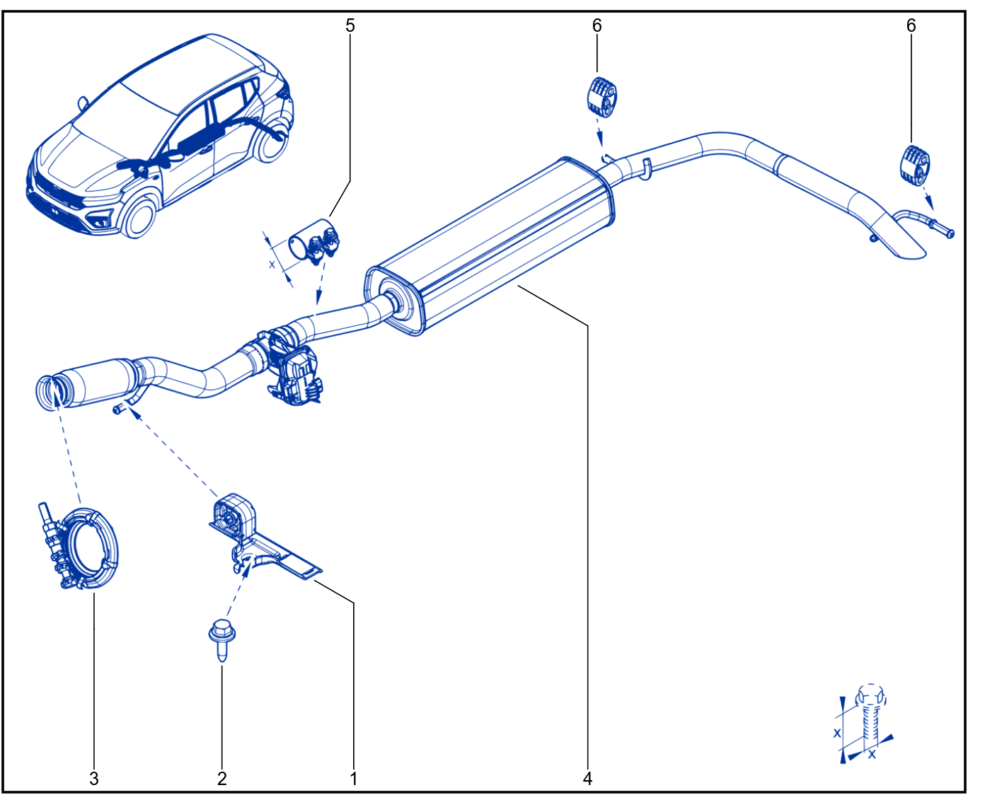 Exhaust Pipe - 01114411