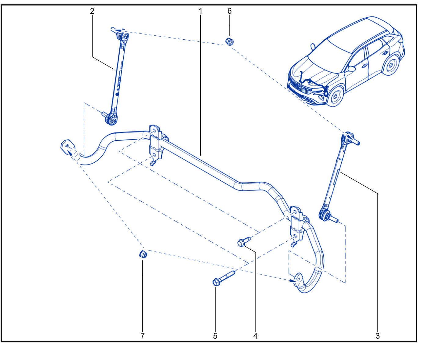 Front Anti-Roll Bar - 01114543