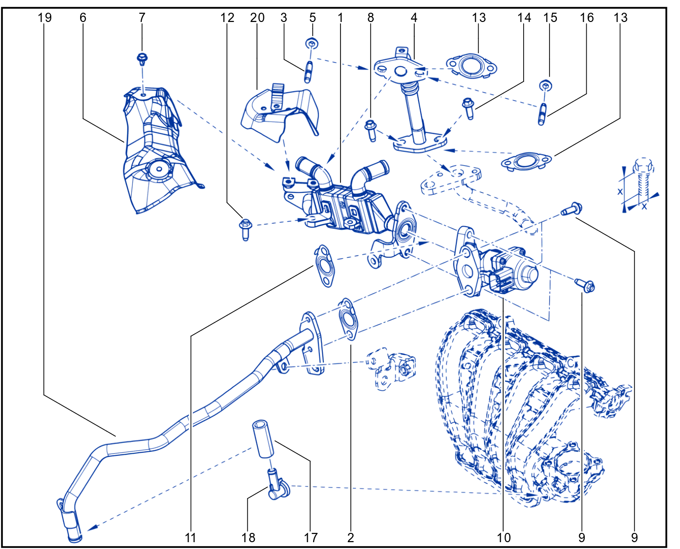 Exhaust Gas Recirculation - 01114570