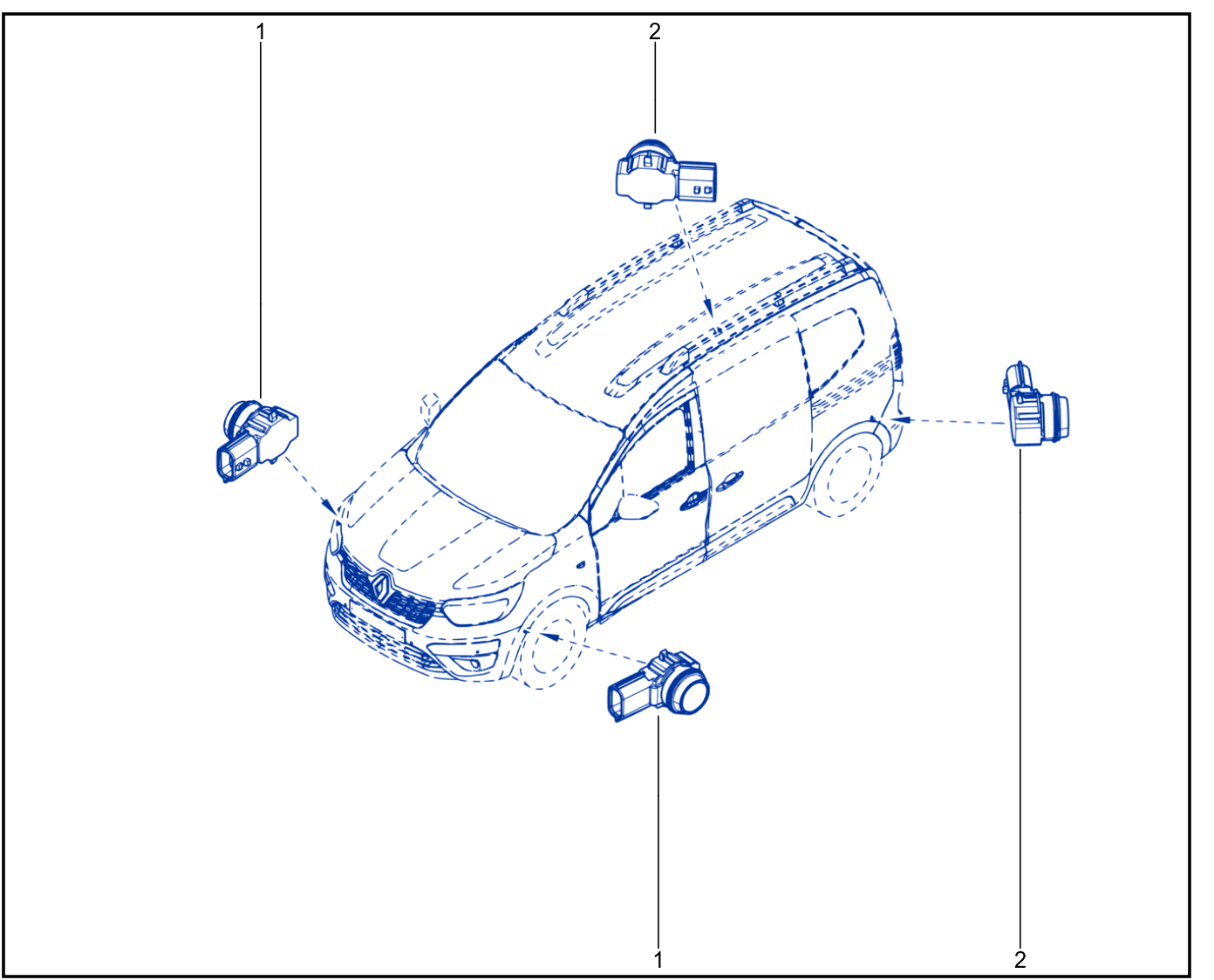 Parking Distance Control - 01114575