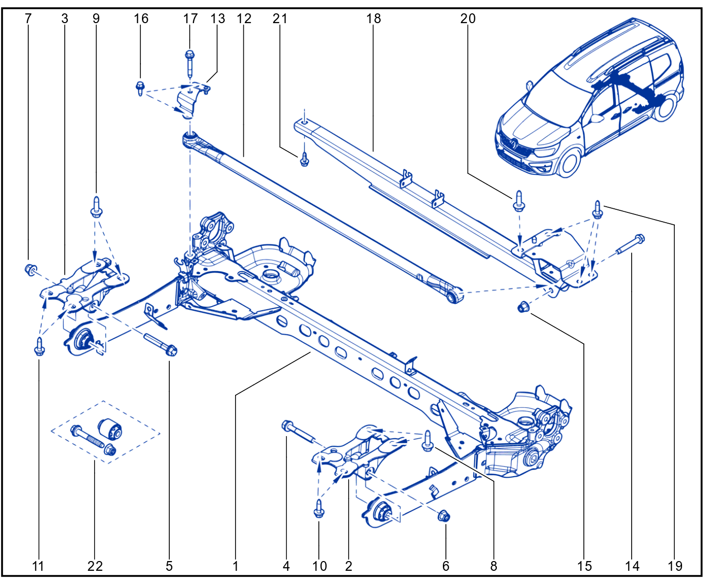 Rear Axle Component - 01114610