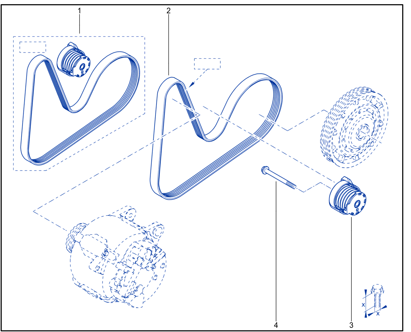 Tensioner - Belt - 01114654