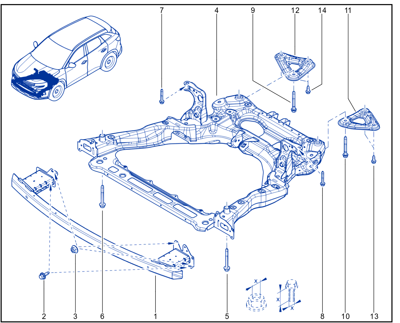 Front Axle Component - 01114682