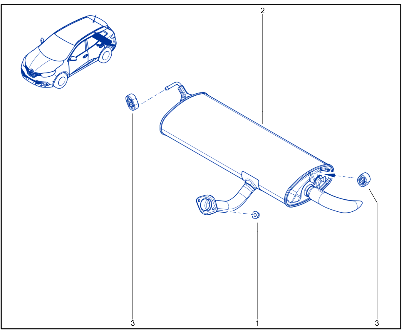 Exhaust Pipe - 01114706