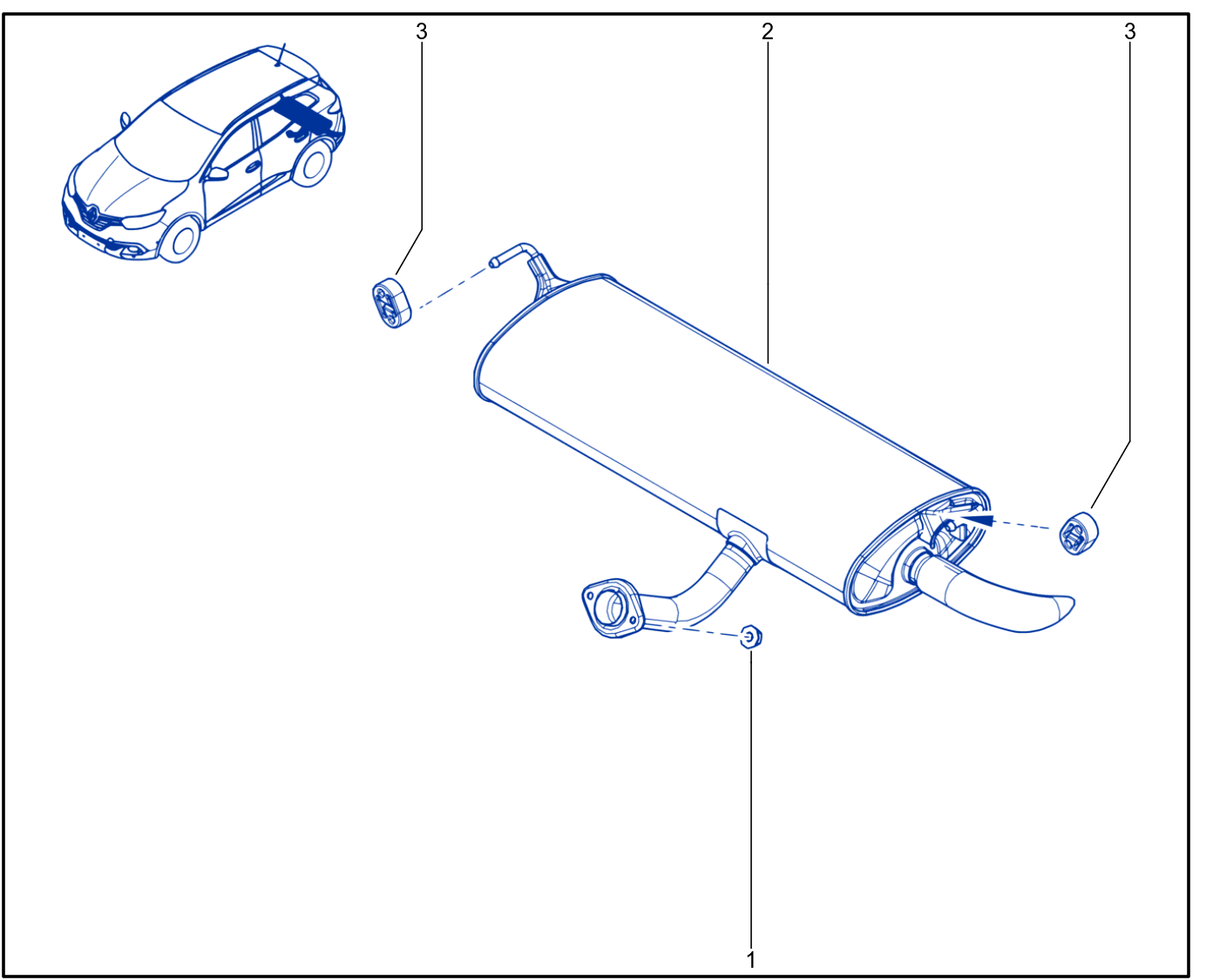 Exhaust Pipe - 01114710