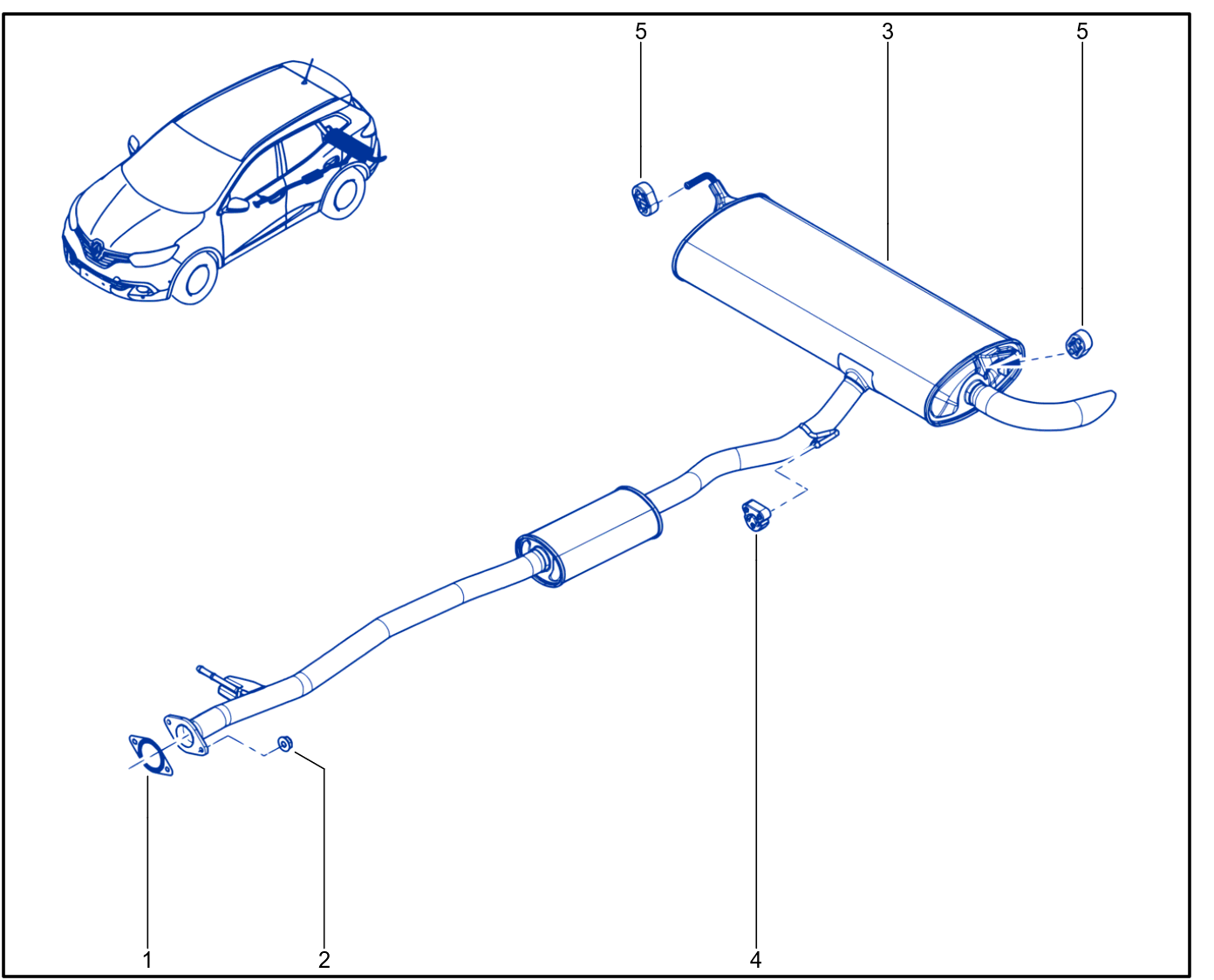 Exhaust Pipe - 01114714