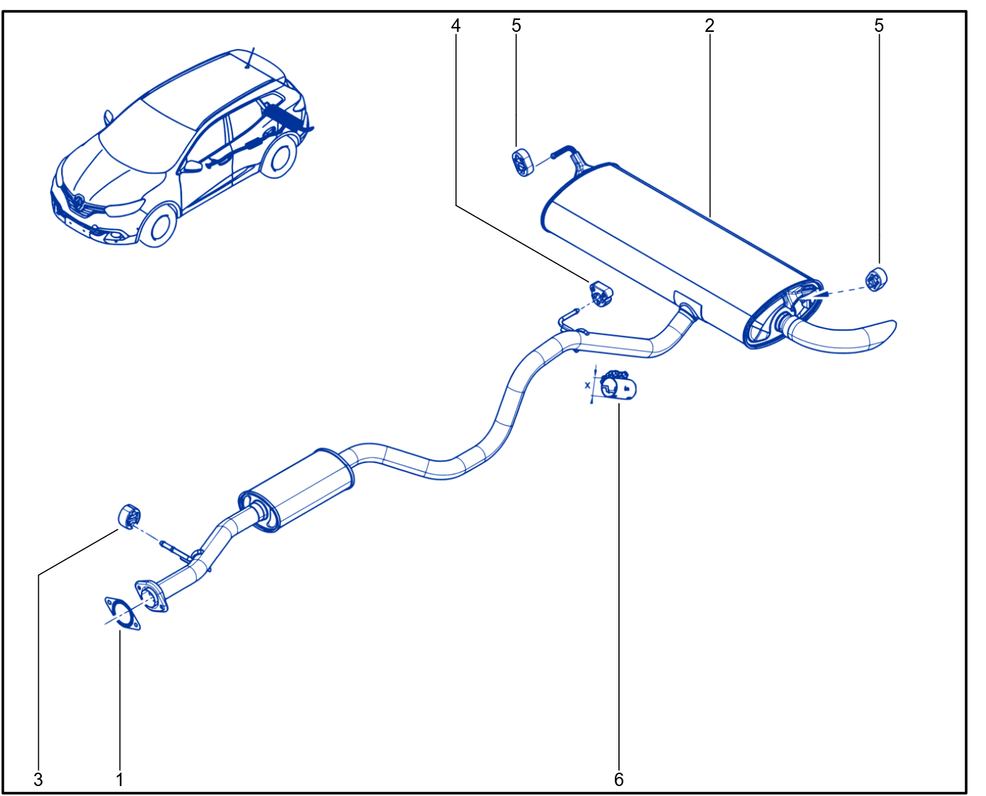 Exhaust Pipe - 01114719
