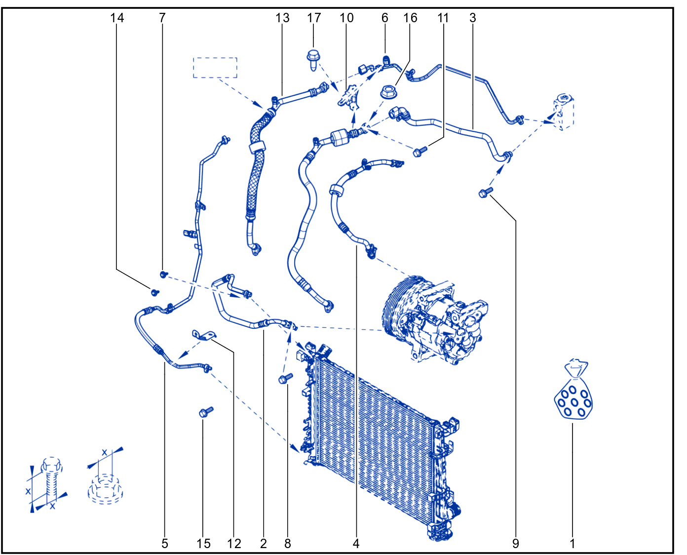 Main Air Conditioning Circuit - 01114887
