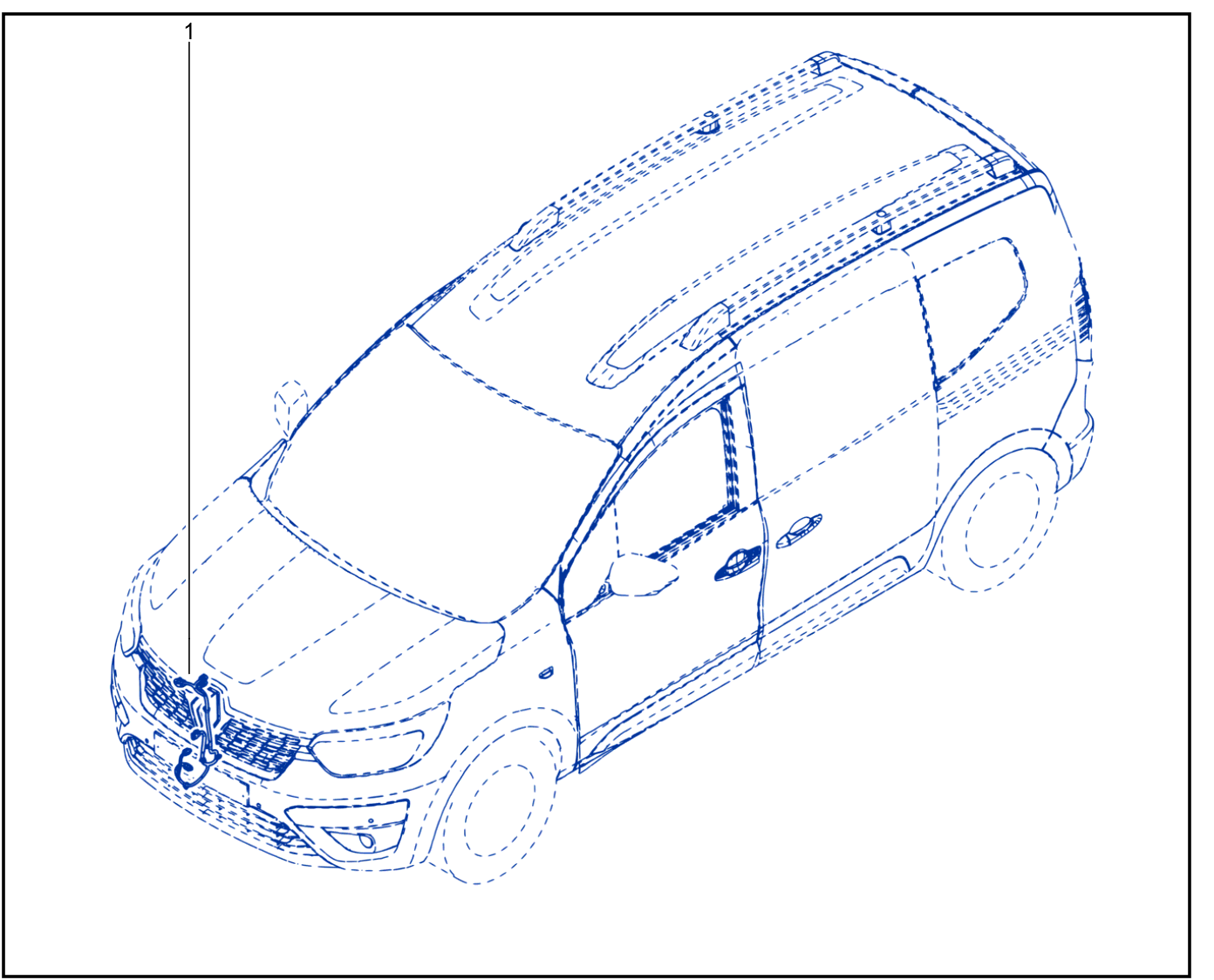 Wiring - Passenger Compartment Components - 01114889