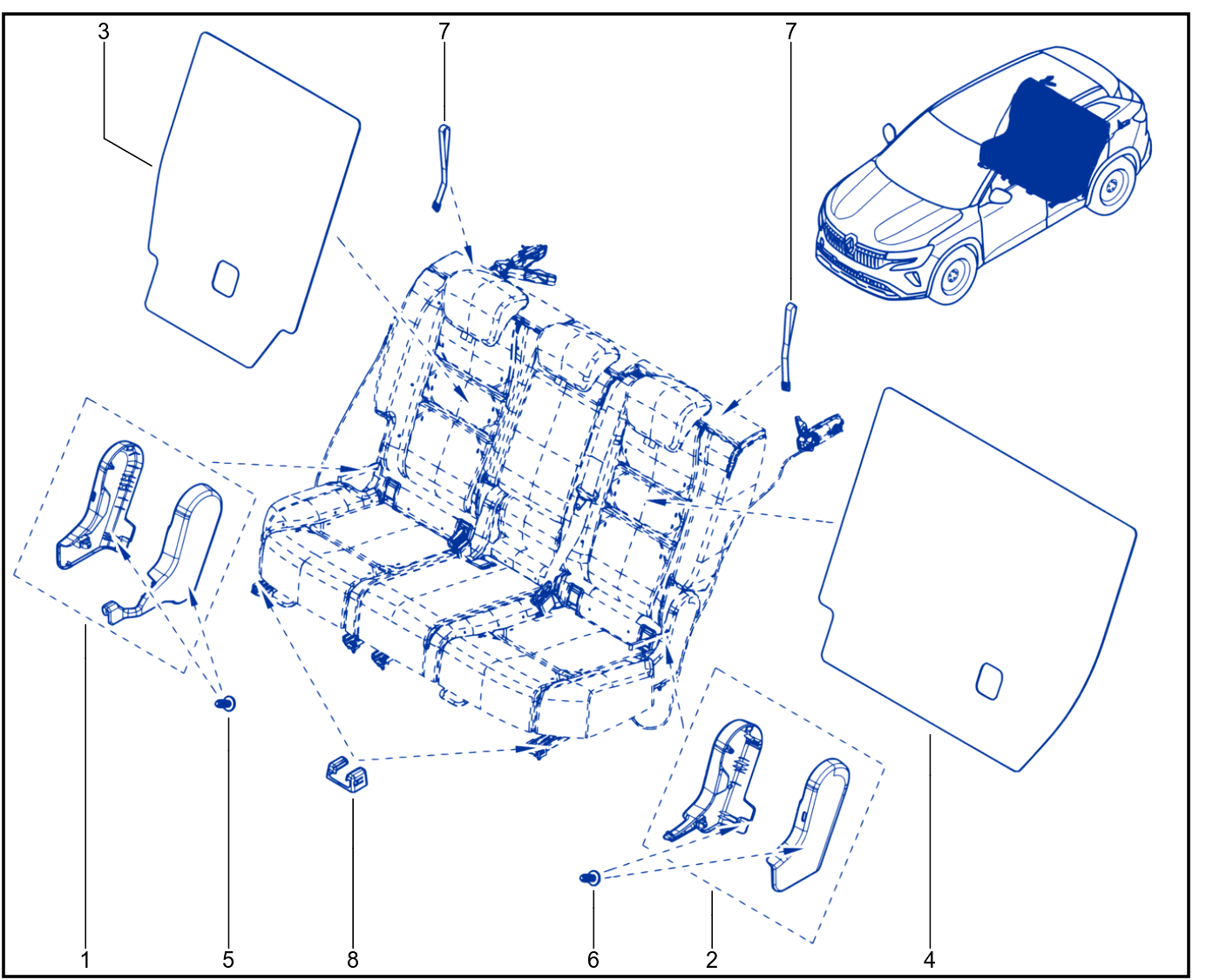 Housing - Switch - Wiring - 01115366