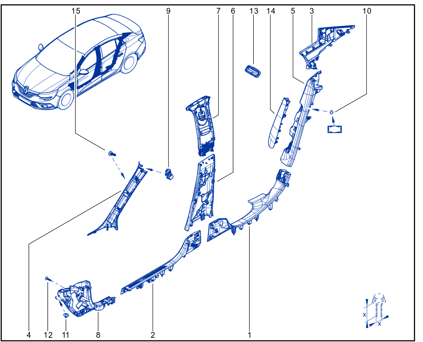 Body Side Trim - 01115742