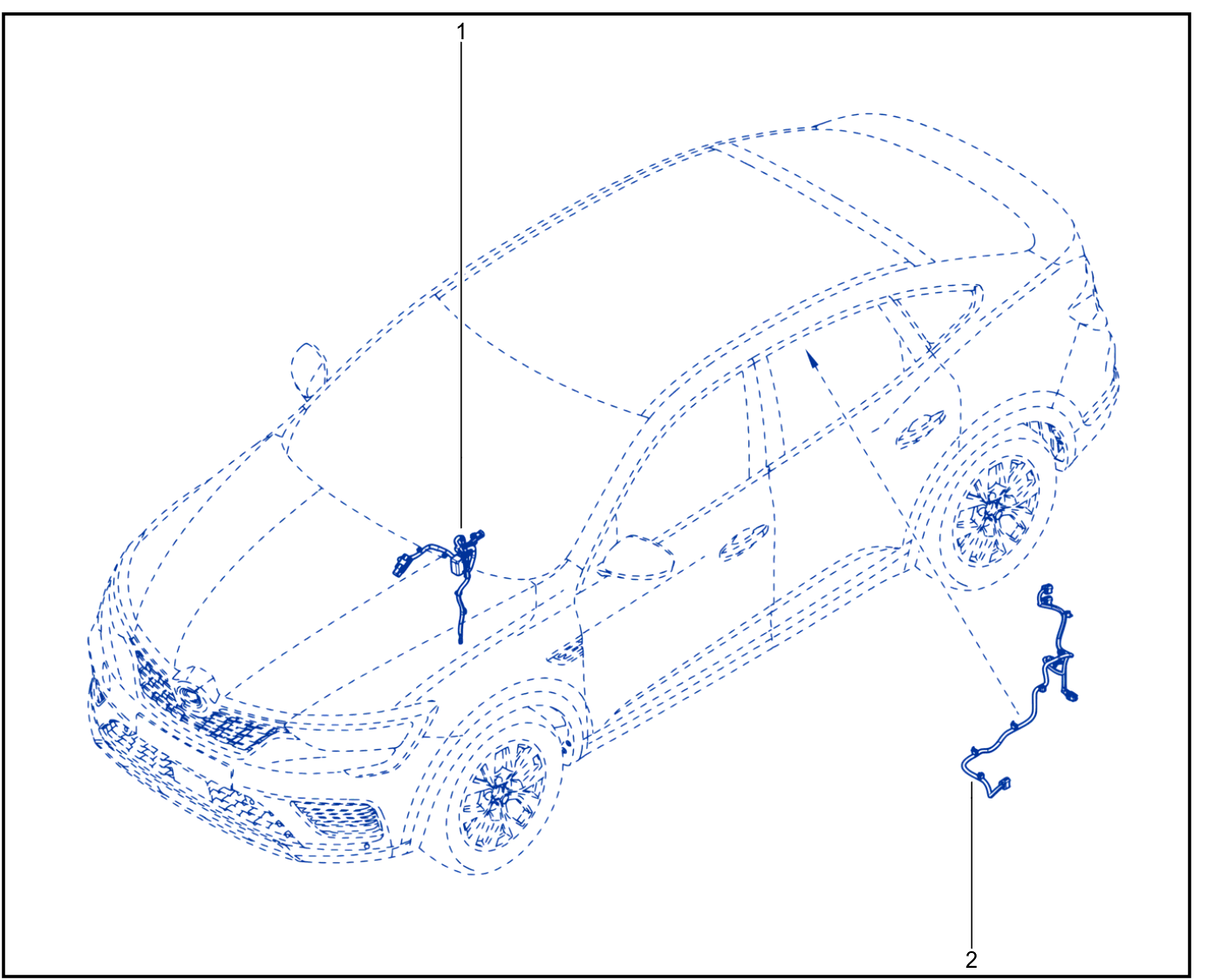 Wiring - Front End Panel Components - 01115934