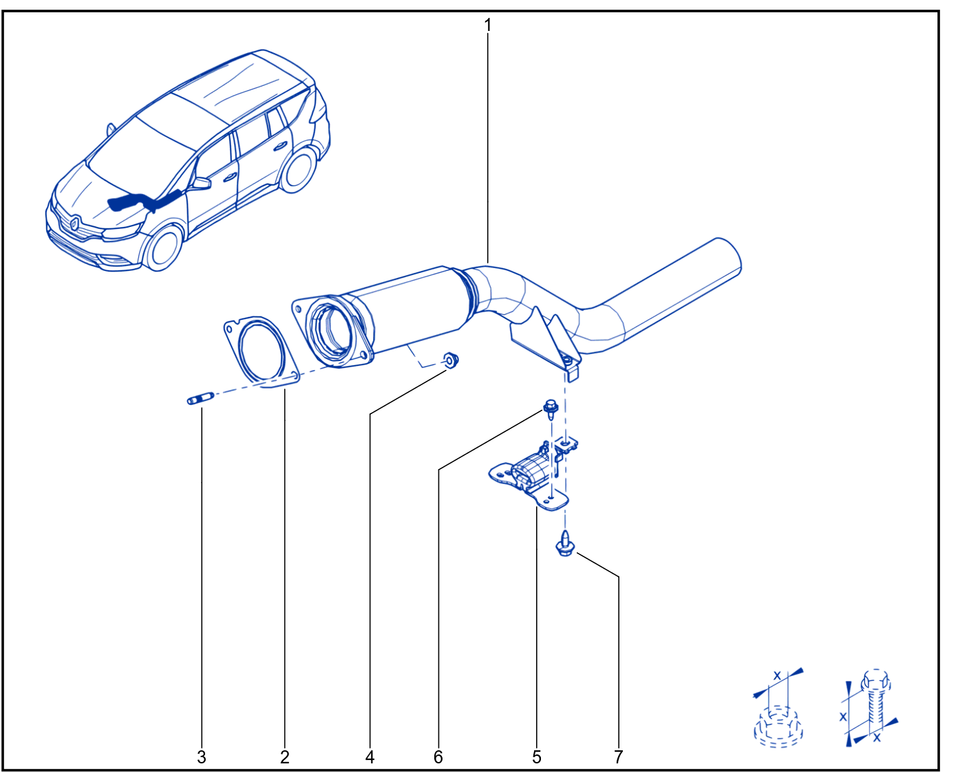 Exhaust Pipe - 01116032