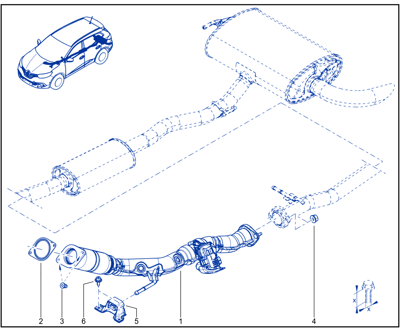 Exhaust Pipe - 01116044
