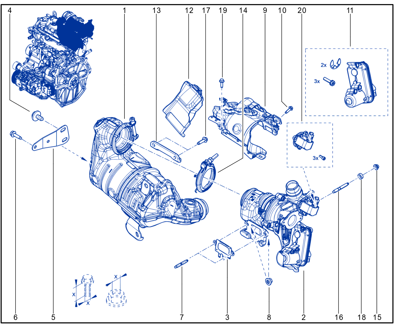 Turbocharger - 01116104