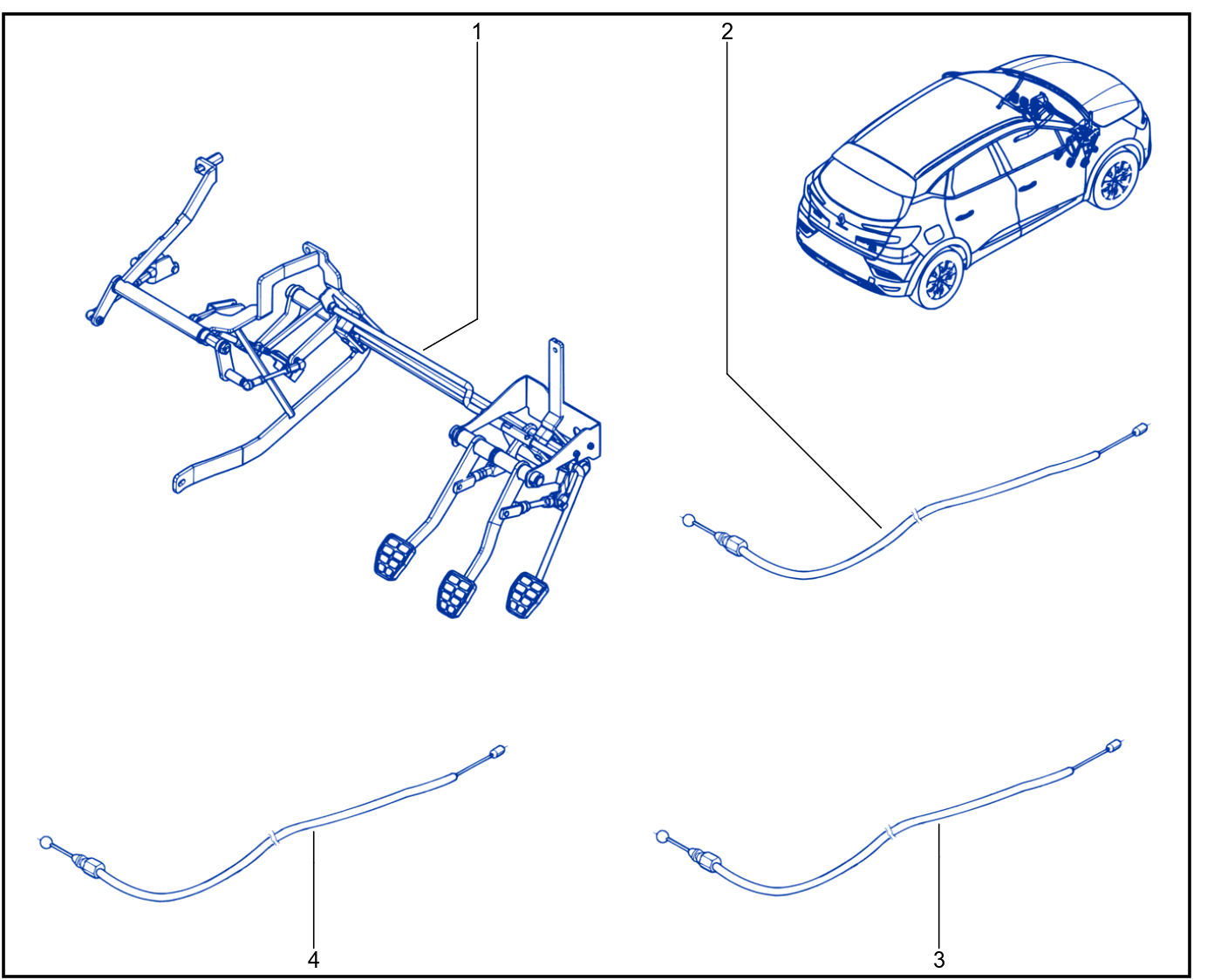 Pedal Assembly - 01116125