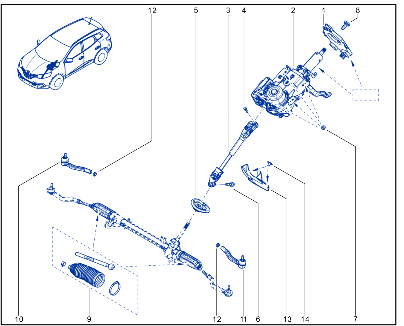 Steering Column - 01116154