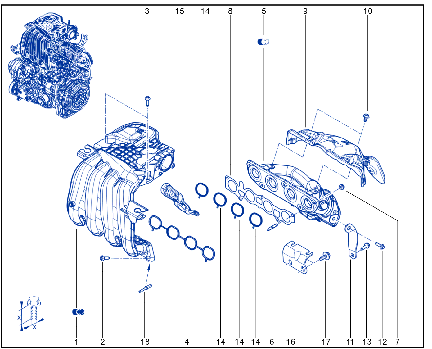 Inlet Manifold - 01116212