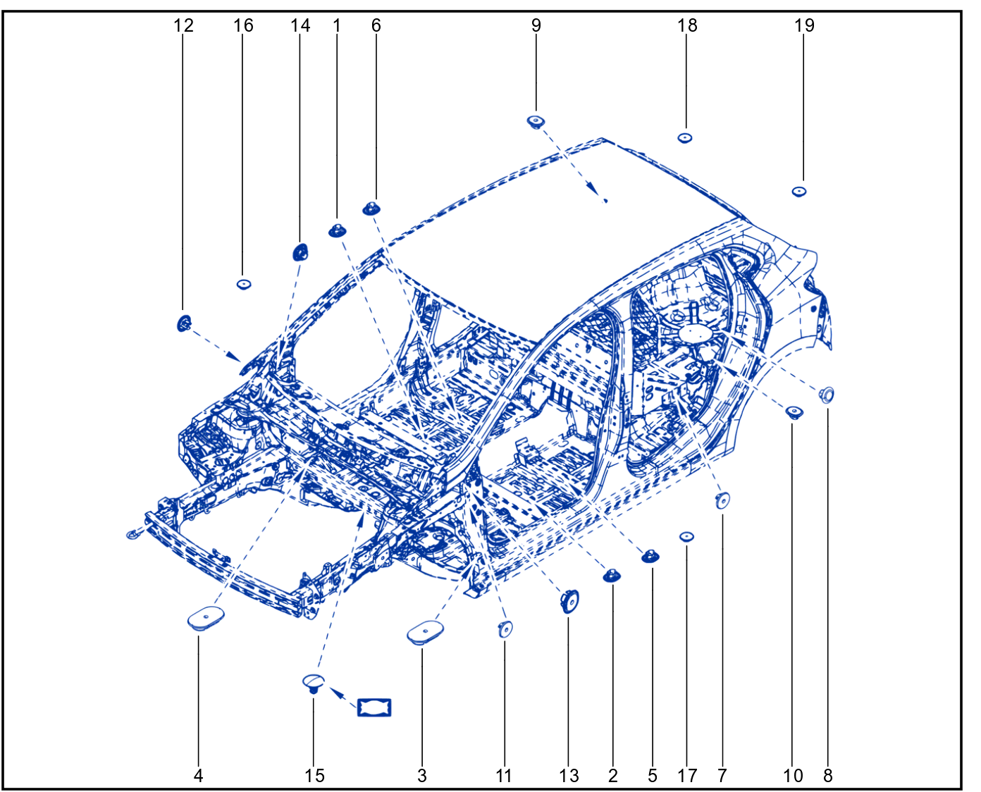 Bodywork Sealing - 01116345