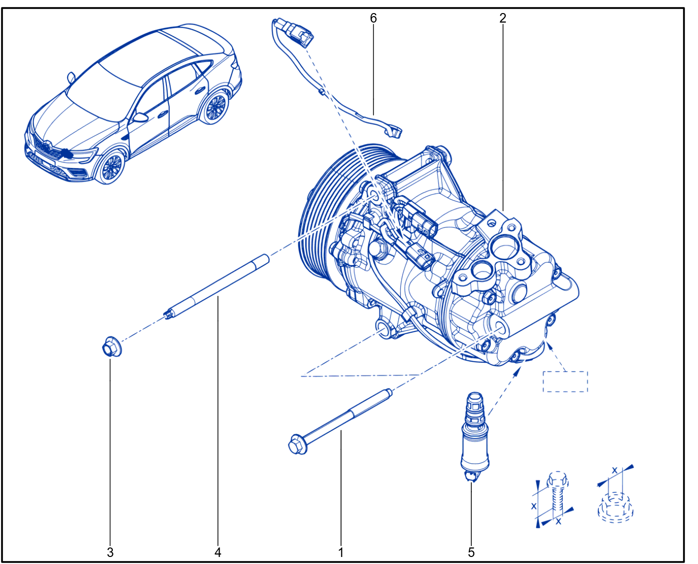 Main Air Conditioning Circuit - 01116364