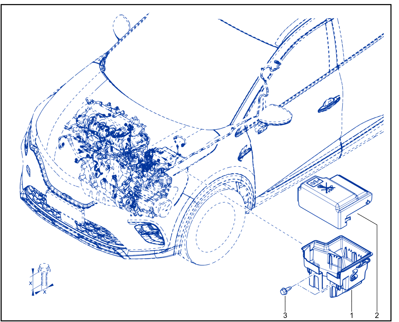 Wiring - Engine Components - 01116394