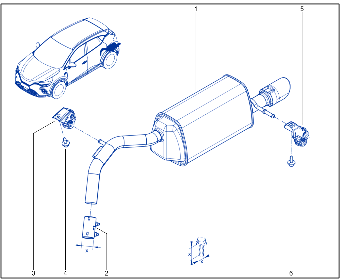 Exhaust Pipe - 01116436