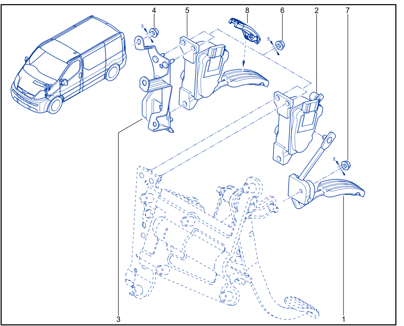 Pedal Assembly - 01116508