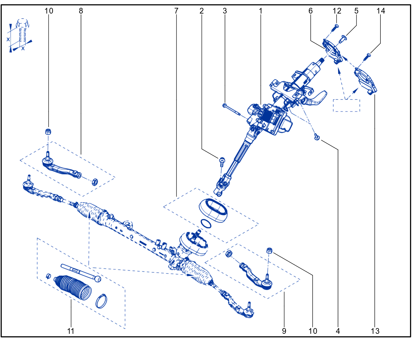 Steering Column - 01116563