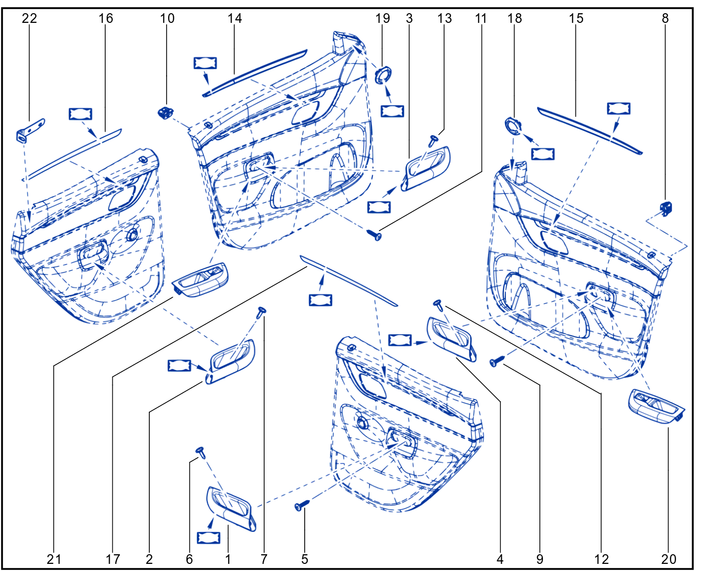 Side Opening Element Trim - 01116603
