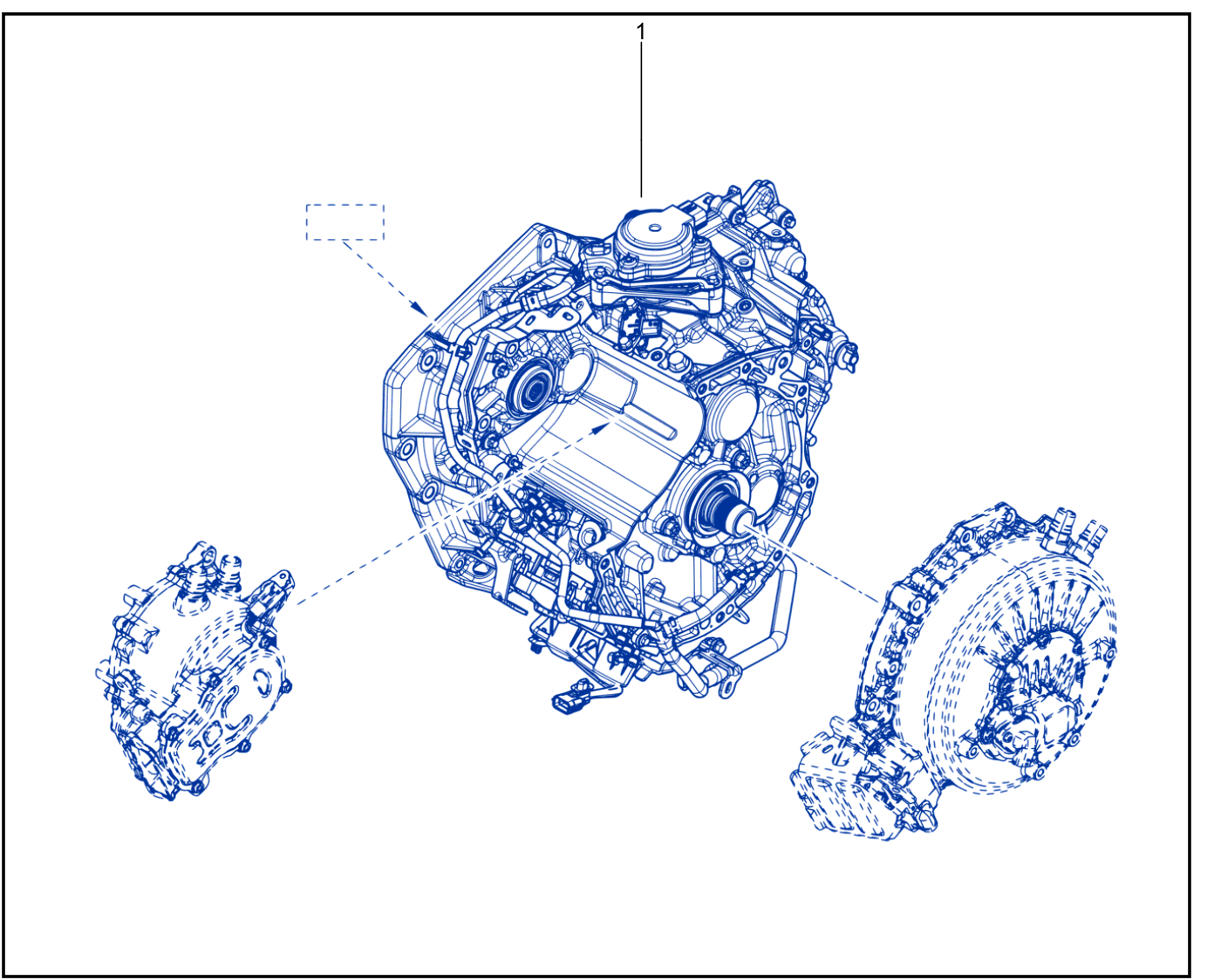 Assembled Gearbox - 01116634