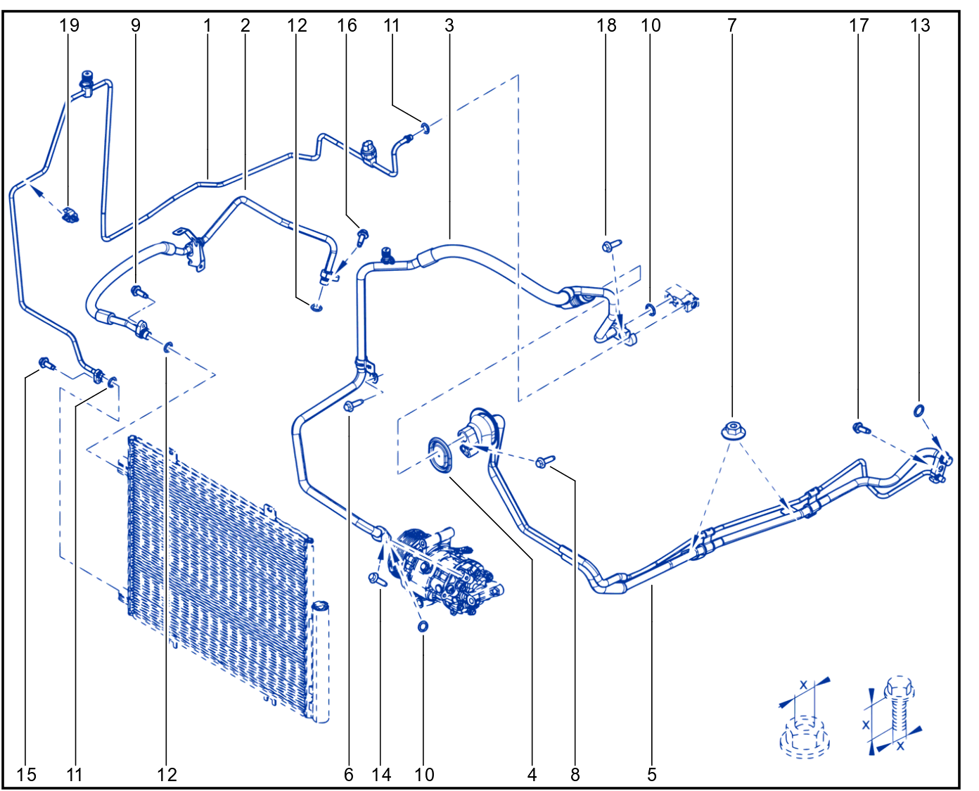 Main Air Conditioning Circuit - 01116642